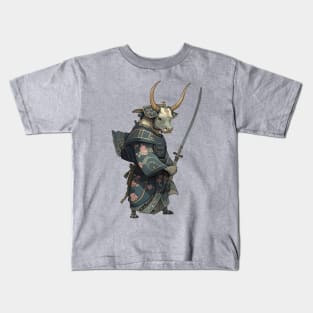 Samurai Cow Kids T-Shirt